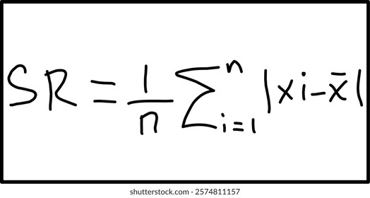 measure of dispersion, average deviation of mathematical statistics