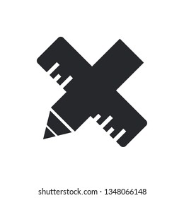 measure flat vector icon