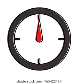 measure gauge isolated icon