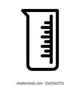 measure glass icon or logo isolated sign symbol vector illustration - high quality black style vector icons

