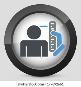 Measure height of person