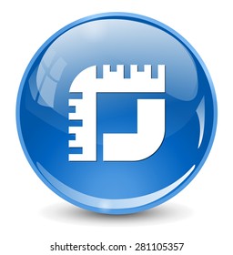 Measure icon / button