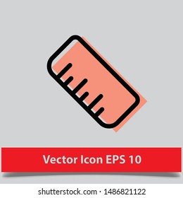 measure icon from editing tools collection for mobile concept and web apps icon eps 10