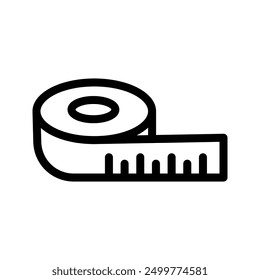 Measure Icon Vector color editable