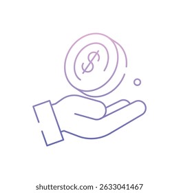 Measure Icon vector stock illustration