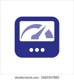 measure icons. simple colored vector