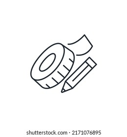 measure icons  symbol vector elements for infographic web