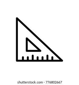 Measure line icon. High quality black outline logo for web site design and mobile apps. Vector illustration on a white background.