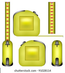 Measure roulette in different positions