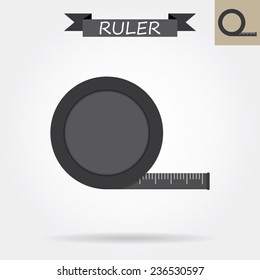 Measure ruler icon