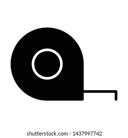 measure tap icon vector symbol