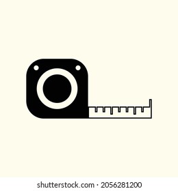 Measure tape icon design vector 