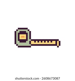 measure tape tool pixel art