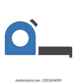 medir la ilustración vectorial en un fondo transparente. Símbolos de calidad premium. Icono vector de gílifo para el concepto y diseño gráfico.