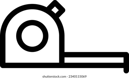 measure Vector illustration on a transparent background.Premium quality symmbols.Stroke vector icon for concept and graphic design. 

