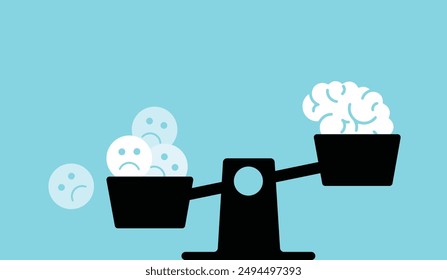 Medición y evaluación del bienestar emocional ilustración 