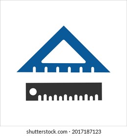 Measurement, Height, Quantity, Size Icon. Vector Design Isolated On A White Background.