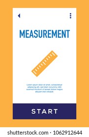 Measurement Icon Concept
