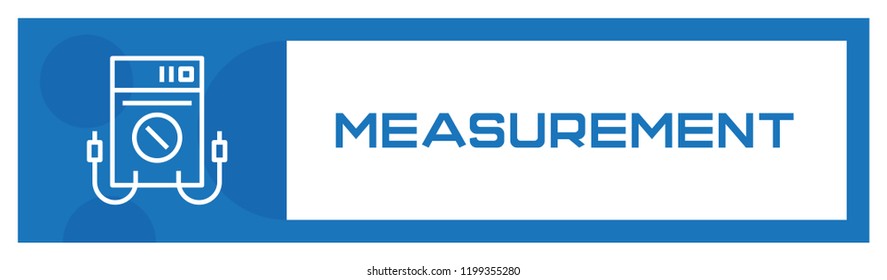 Measurement Icon Concept