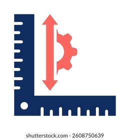 Measurement Icon Element for Design