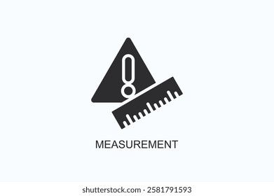 Measurement Icon Or Logo Isolated Illustration