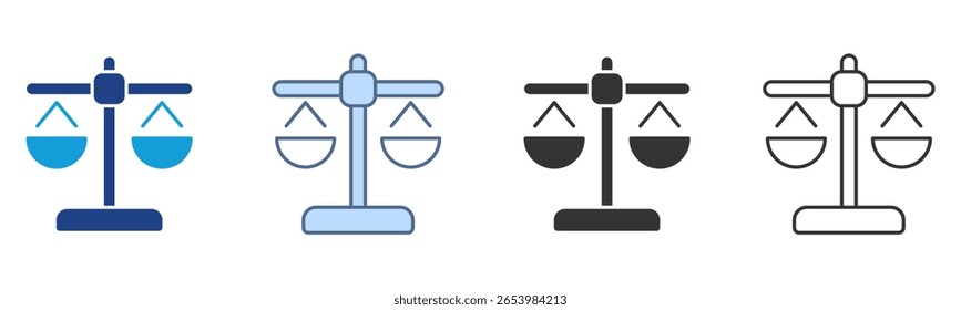 Measurement Icon Set Multiple Style Collection
