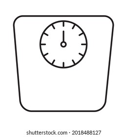 Measurement scale Icon which can easily modify or edit 