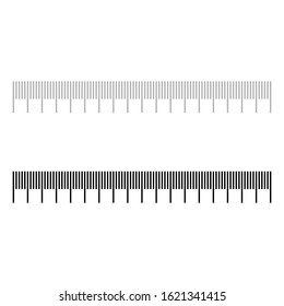 The measurement scale icon, with a white background. EPS 10