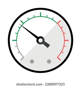 measurement scale on a white background. Vecor
