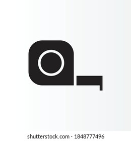 Measurement tape icon design vector 