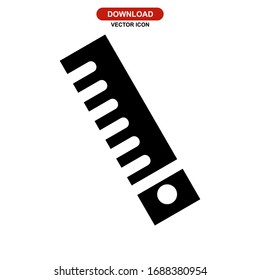 measurement tape icon or logo isolated sign symbol vector illustration - high quality black style vector icons

