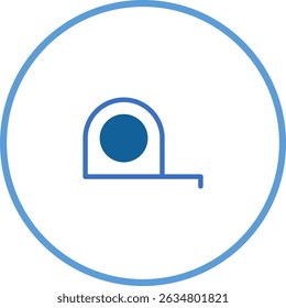 Measurement Tool Icon Design for Construction and Home Improvement Projects