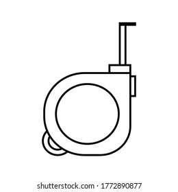 Herramientas de medición Icono Ilustración de diseño Vector