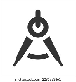 Measurement tools icon, Vector Graphics