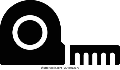 measurement Vector illustration on a transparent background. Premium quality symmbols. Glyphs vector icons for concept and graphic design. 
