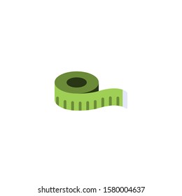 measuring creative icon. From Handmade icons collection. Isolated measuring sign on white background