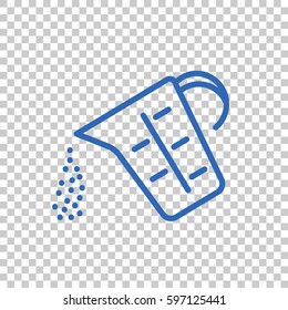 Measuring cup Icon Flat