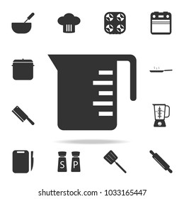 measuring cup icon. Set of Chef and kitchen  element icons. Premium quality graphic design. Signs and symbols collection icon for websites, web design, mobile app on white background