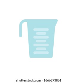 measuring cup icon vector for any purposes