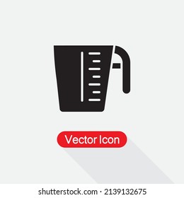 Measuring Cup Icon Vector Illustration Eps10