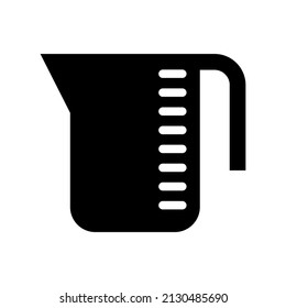 Measuring Cup Icon Vector Symbol Design Illustration