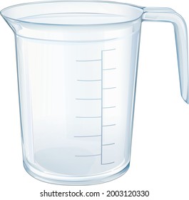 A Measuring Cup, Kitchen Accessories, Vector