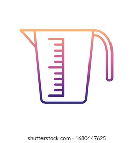 measuring cup nolan icon. Simple thin line, outline vector of Measuring Instruments icons for ui and ux, website or mobile application