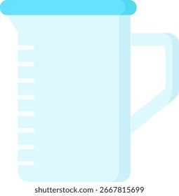 Icono de Vector de taza de medición