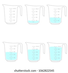 Measuring Cups. Vector