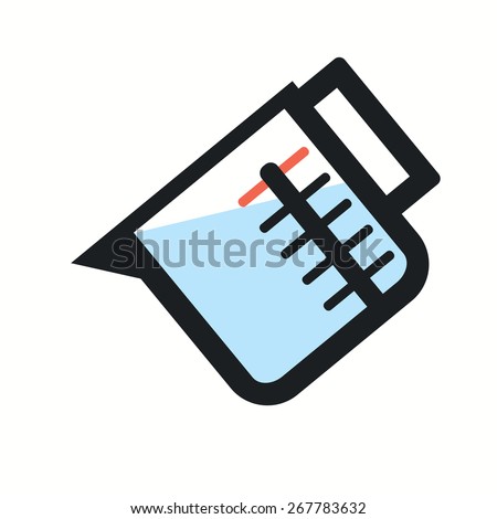 measuring Cup.Vector illustration.