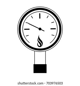 measuring gauge icon image