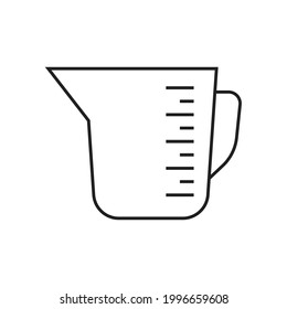 Diseño de iconos de vidrio medidor. ilustración vectorial