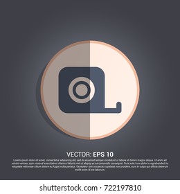 Measuring icon. architecture sign