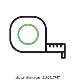 Measuring icon vector image. Can also be used for Construction Tools. Suitable for mobile apps, web apps and print media.